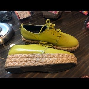Calvin Klein block shoes